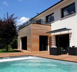 maison contemporaine terrasse bois